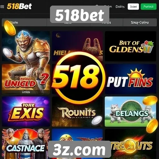 518bet oferece uma ampla gama de jogos online